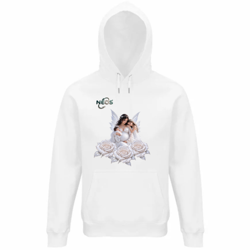 Felpa Organica Unisex Cappuccio