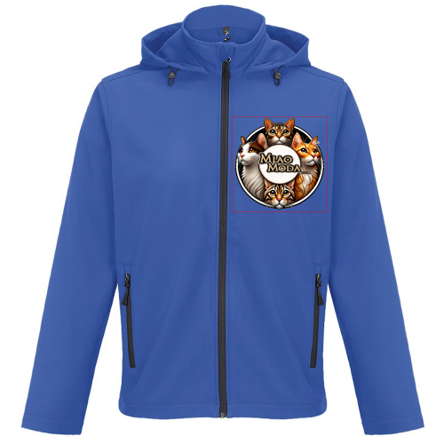 Giacca con Cappuccio Softshell