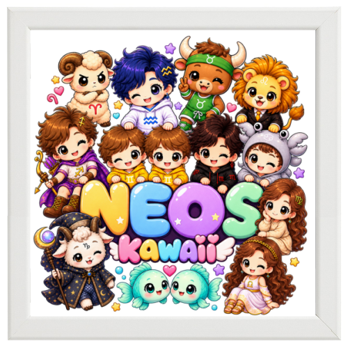 Poster con Cornice 40x40