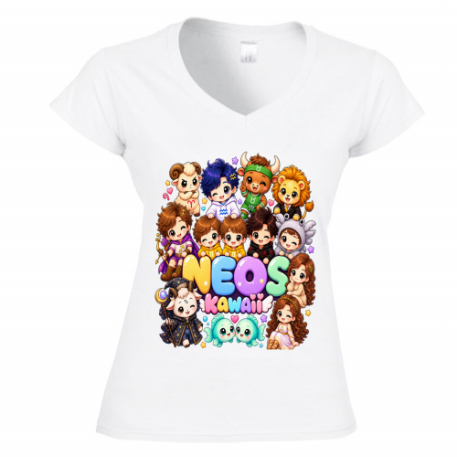 T-Shirt Donna Scollo V