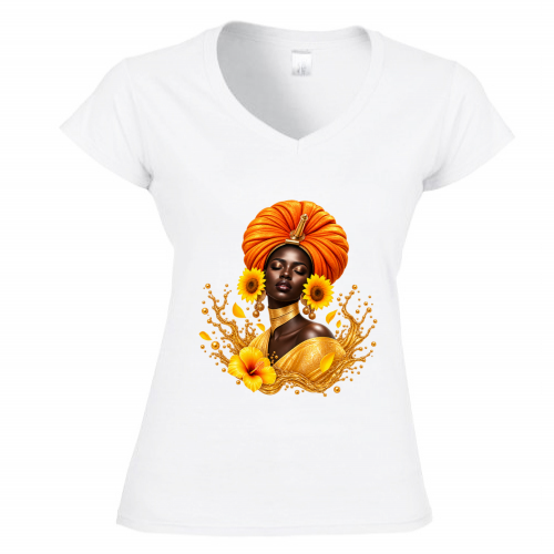 T-Shirt Donna Scollo V