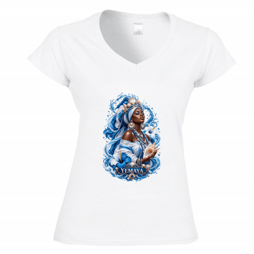 T-Shirt Donna Scollo V