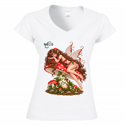 T-Shirt Donna Scollo V