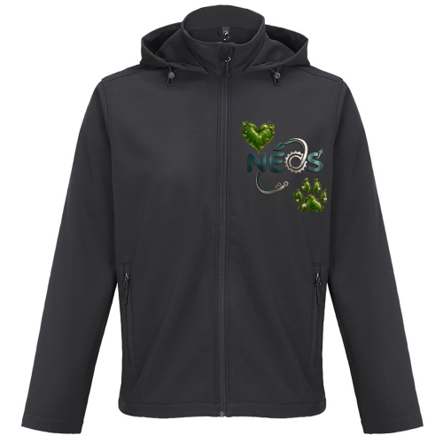 Giacca con Cappuccio Softshell