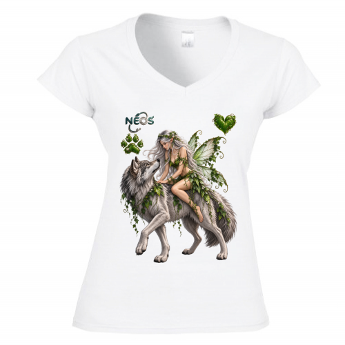 T-Shirt Donna Scollo V
