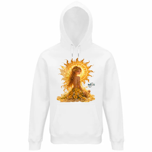 Felpa Organica Unisex Cappuccio