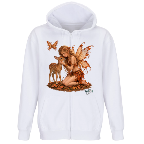 Felpa Premium Cappuccio Zip