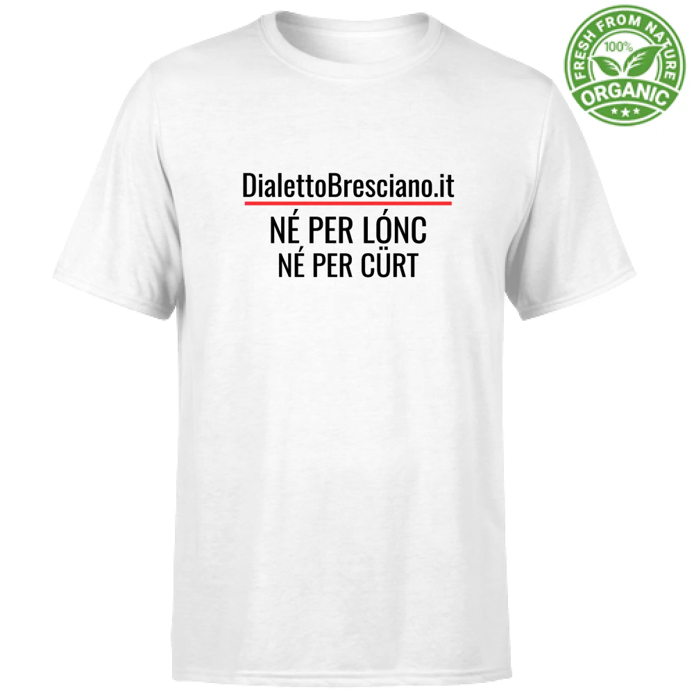 T-Shirt Dial. Bresciano NE PER LONC NE PER CURT 2