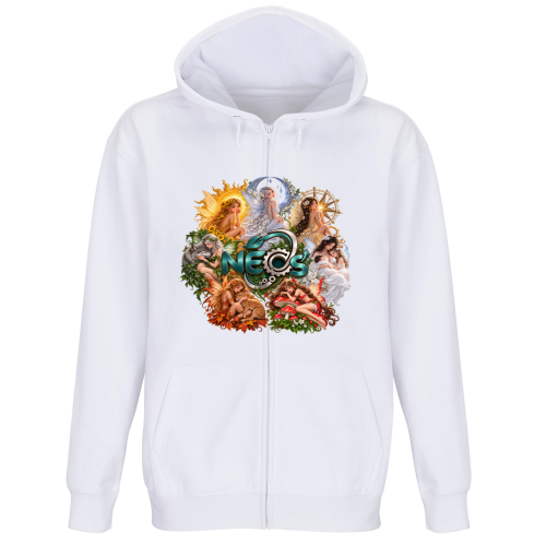 Felpa Premium Cappuccio Zip