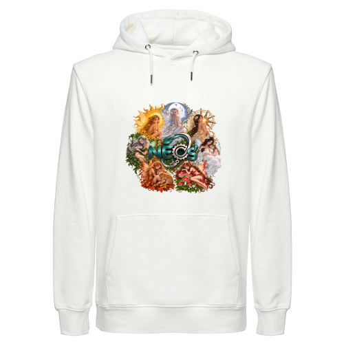 Felpa Cappuccio Unisex Canapa