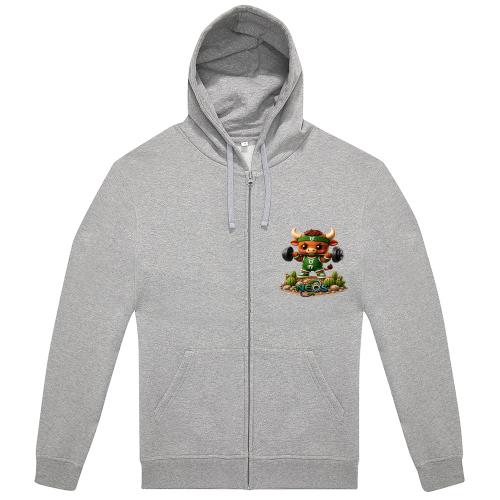 Felpa Cappuccio Zip