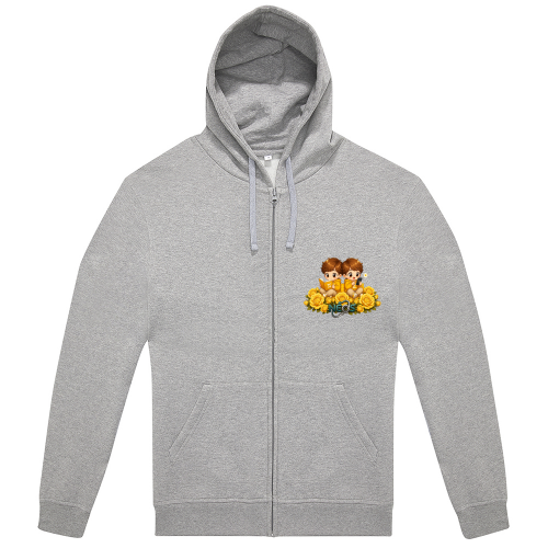 Felpa Cappuccio Zip