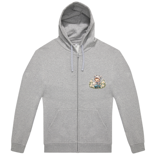 Felpa Cappuccio Zip