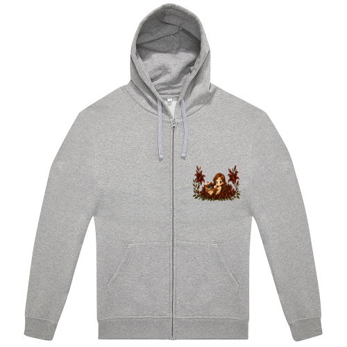 Felpa Cappuccio Zip