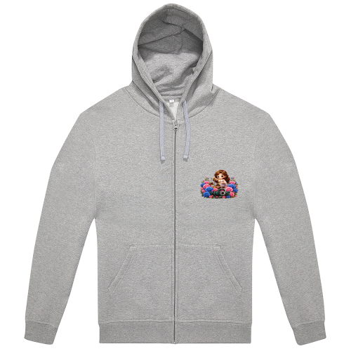 Felpa Cappuccio Zip