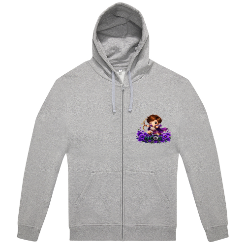 Felpa Cappuccio Zip Bambino