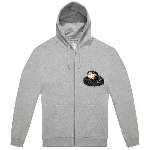 Felpa Cappuccio Zip