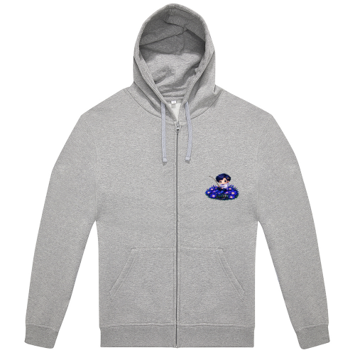 Felpa Cappuccio Zip