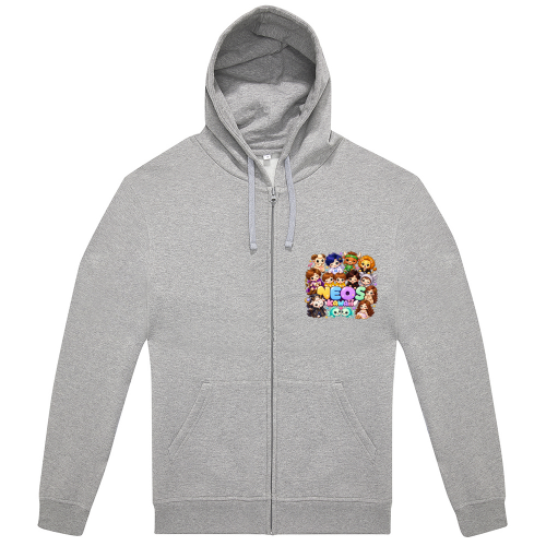 Felpa Cappuccio Zip Bambino