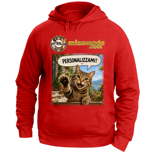 Felpa con Cappuccio Unisex Large