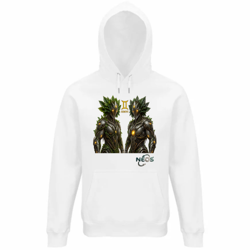 Felpa Organica Unisex Cappuccio