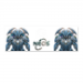 Rectangular Stickers 4x12cm 6pcs 15.90 &euro;