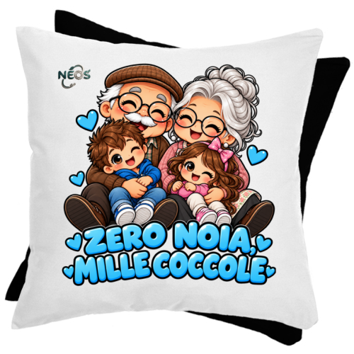 Cuscino Bicolore