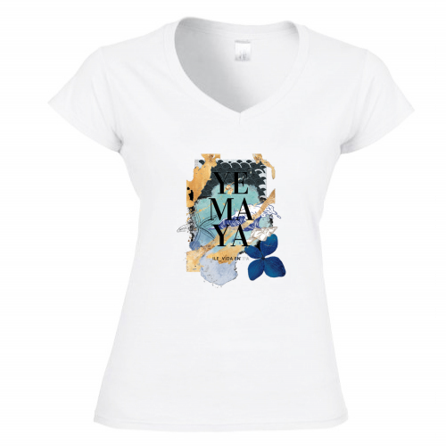 T-Shirt Donna Scollo V
