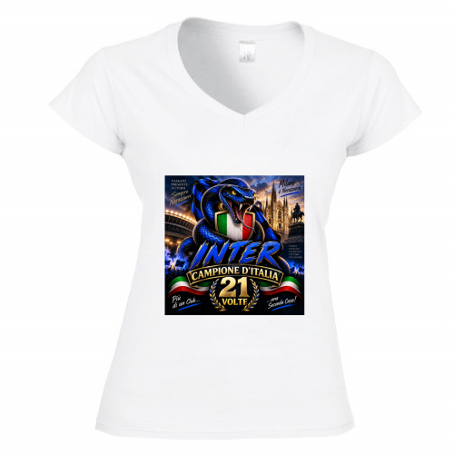 T-Shirt Donna Scollo V