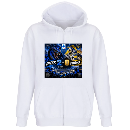 Felpa Premium Cappuccio Zip