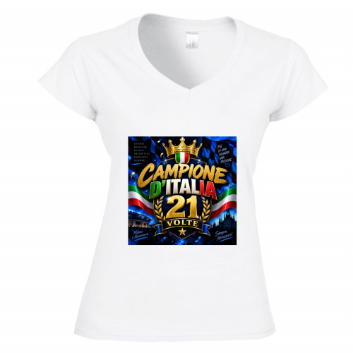 T-Shirt Donna Scollo V
