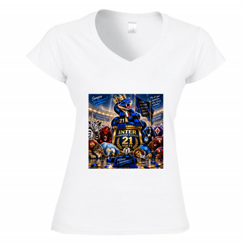 T-Shirt Donna Scollo V