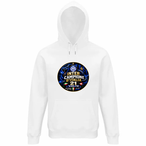 Felpa Organica Unisex Cappuccio