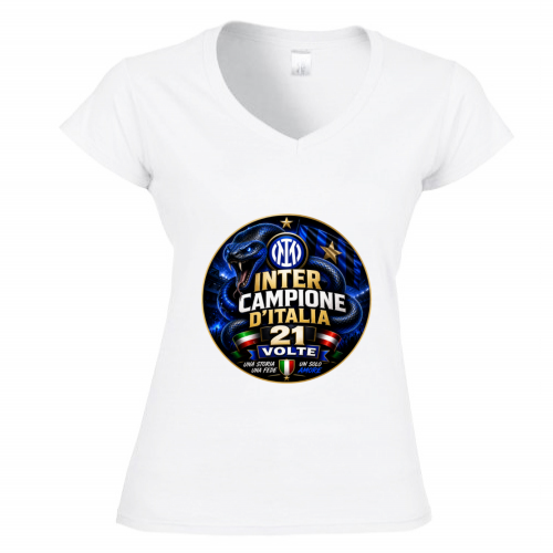T-Shirt Donna Scollo V