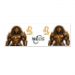 Rectangular Stickers 4x12cm 6pcs 15.90 &euro;