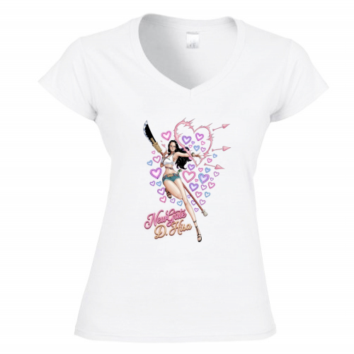T-Shirt Donna Scollo V