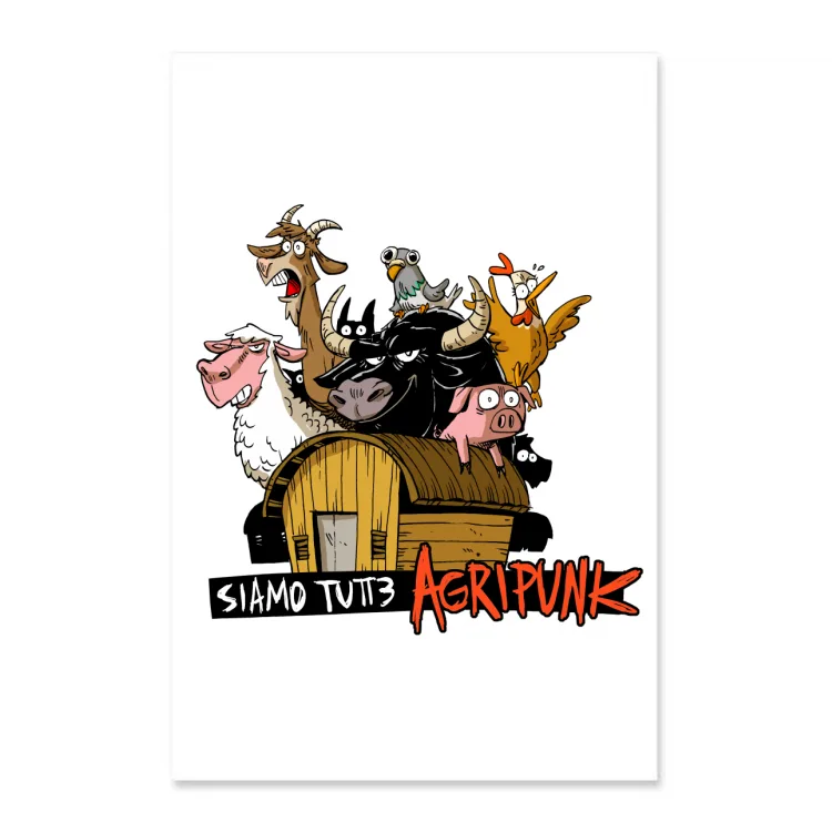 Zerocalcare per Agripunk poster