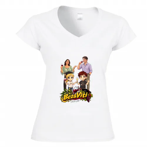 T-Shirt Donna Scollo V
