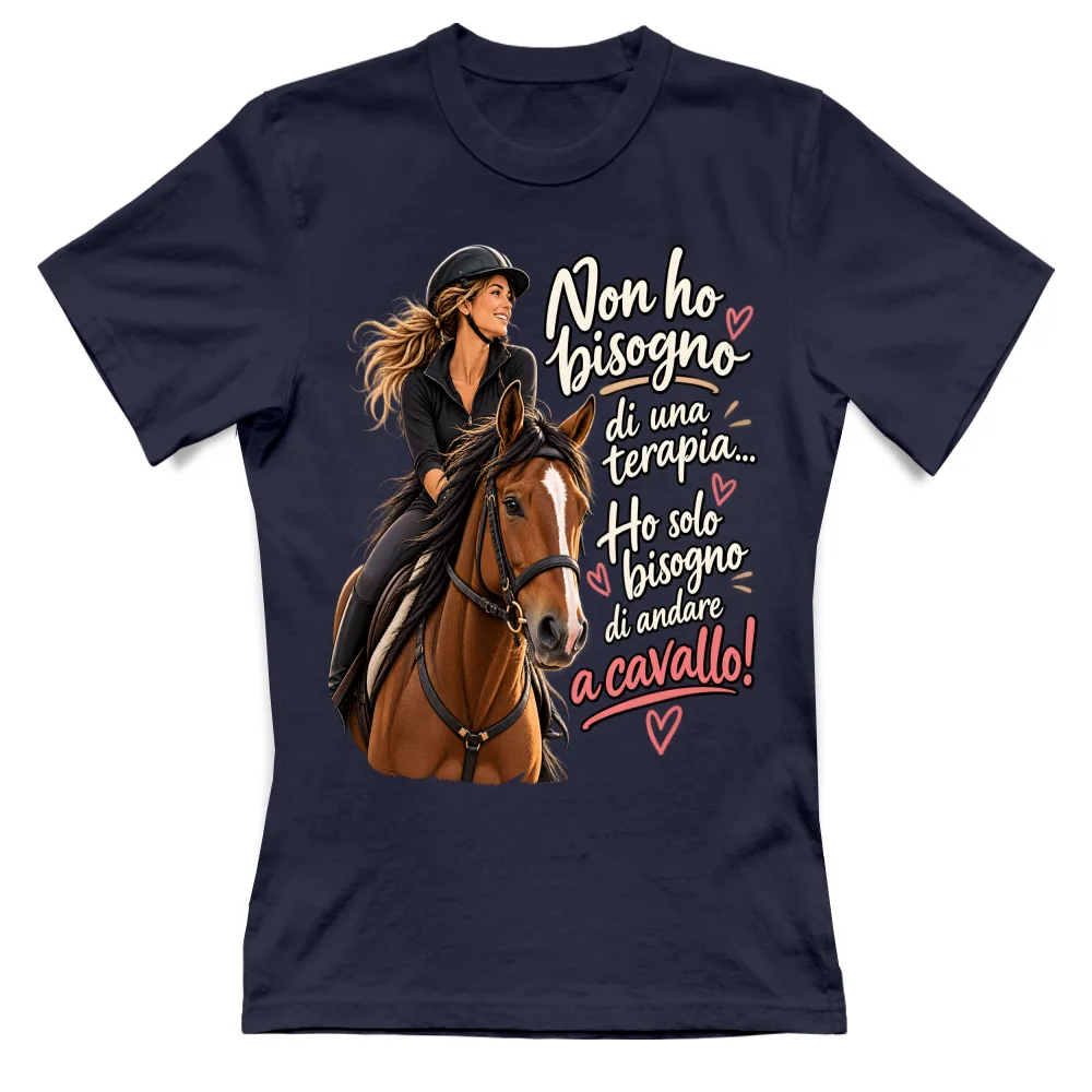Non ho bisogno di terapia… ma di andare a cavallo