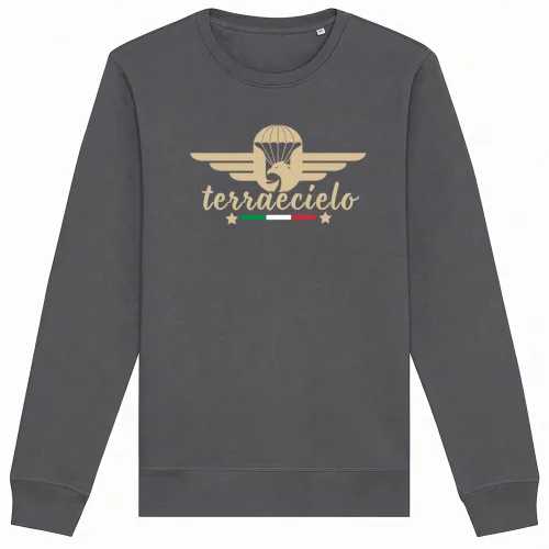 Felpa Girocollo Unisex Premium Organica