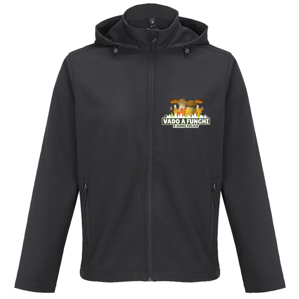 SOFTSHELL CON CAPPUCCIO - FELICE + SEGUIRMI - FR