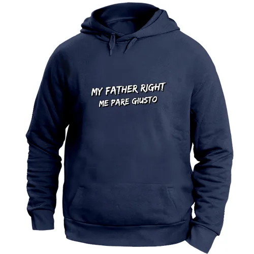 Felpa Unisex con Cappuccio Large