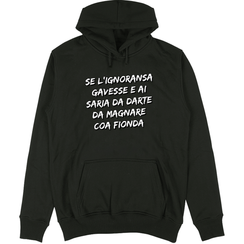 Felpa Unisex con Cappuccio 