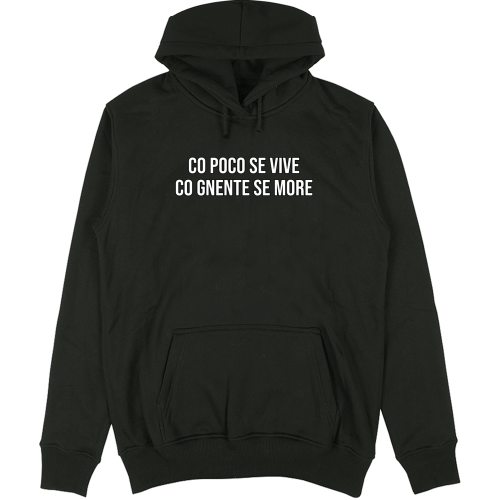 Felpa Unisex con Cappuccio 
