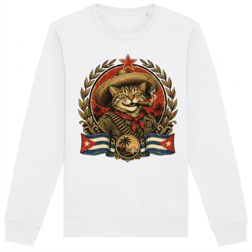 Felpa Girocollo Unisex Premium Organica