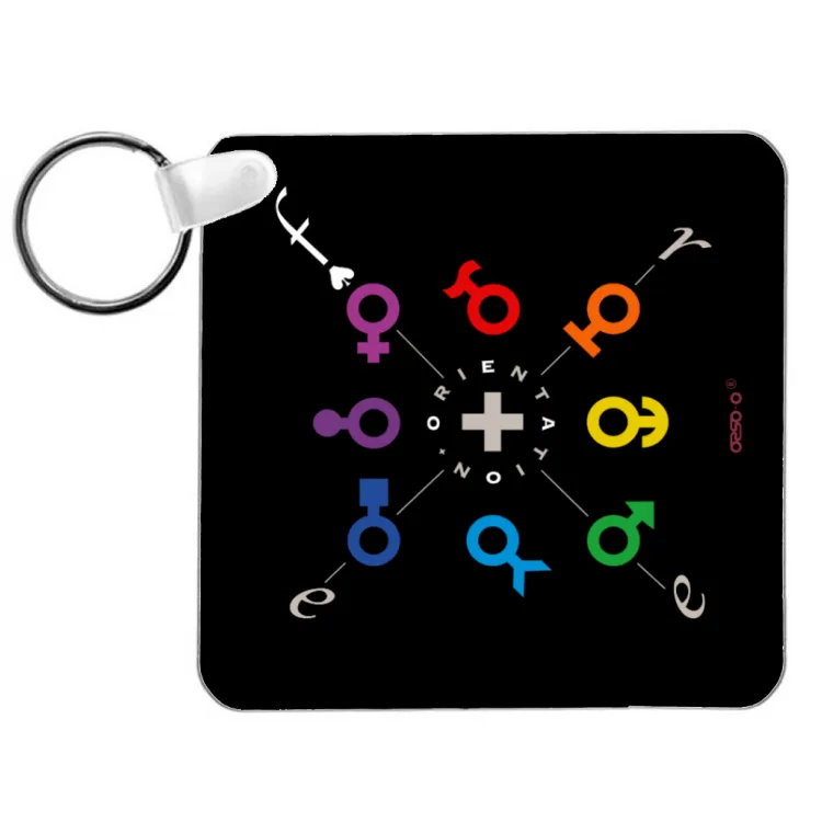 LGBTQIA keychain