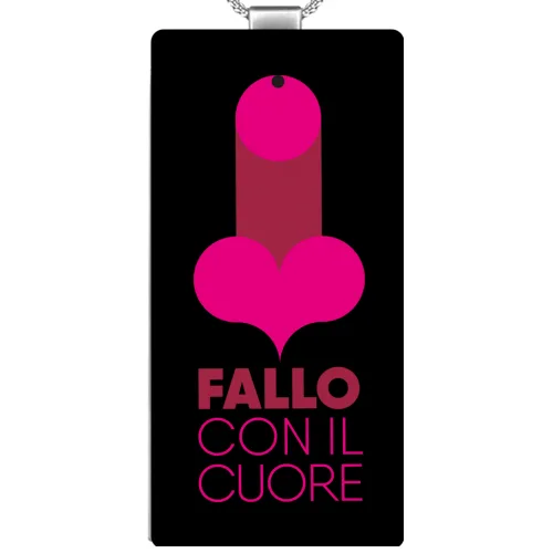 Ciondolo Rettangolare