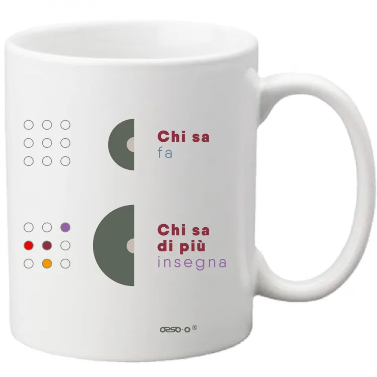 CHI SA white mug