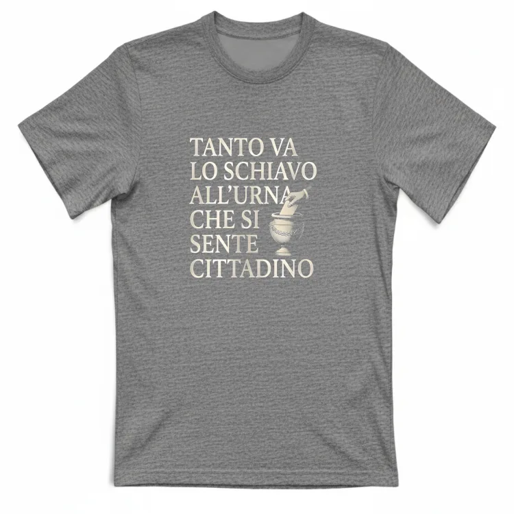 Tanto va lo schiavo alle urne